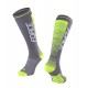 Ponožky Force Compress šedo-fluo  L-XL 42/47